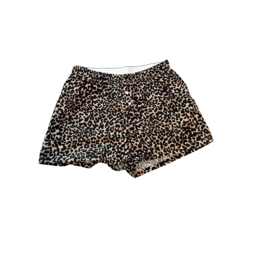 Women's Leopard Print Pajama Shorts by Boundaries